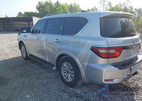 2021 Nissan Armada Sv 2Wd from USA, damaged, VIN JN8AY2AC7M9146242